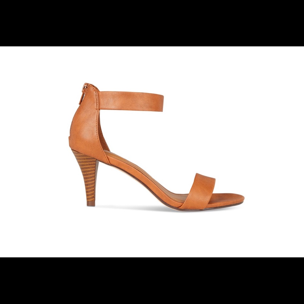 Style & Co. Paycee Two-Piece Dress Sandals, Coffee